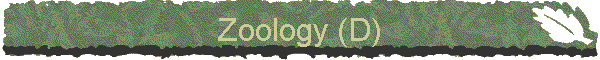 Zoology (D)